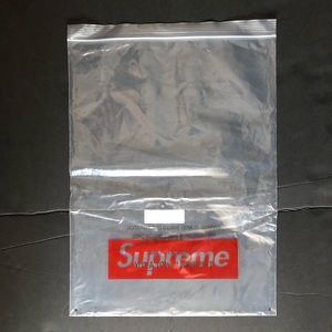 supreme clear plastic bag